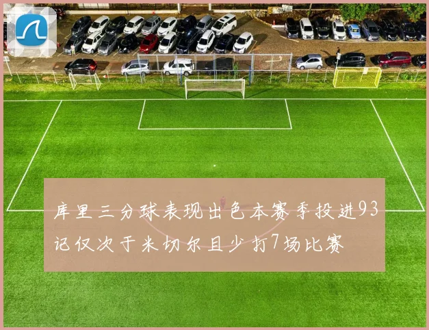 库里三分球表现出色本赛季投进93记仅次于米切尔且少打7场比赛